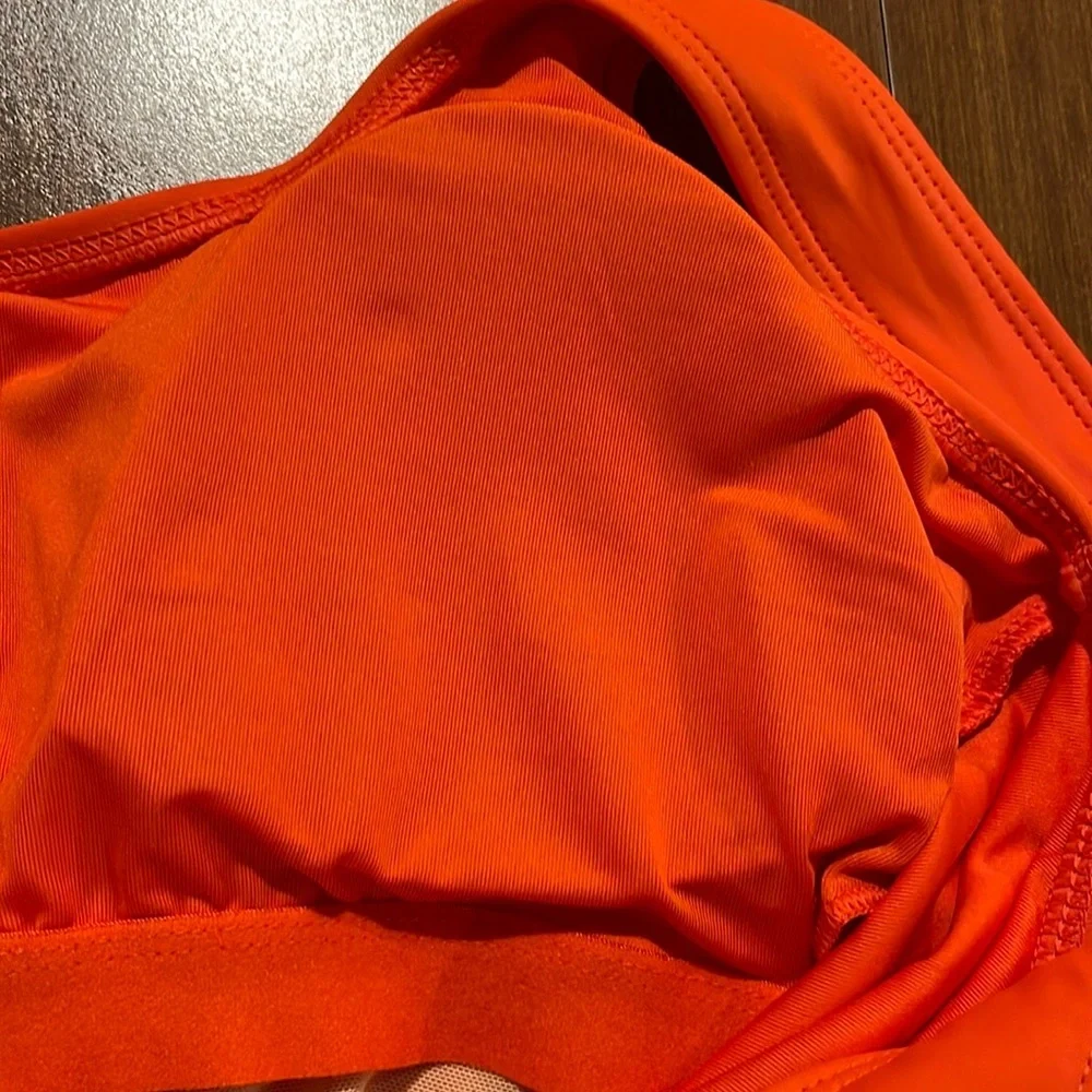 NWOT  Old Navy Side Tie Swim dress Size 3X -Color  Warm Sunset.